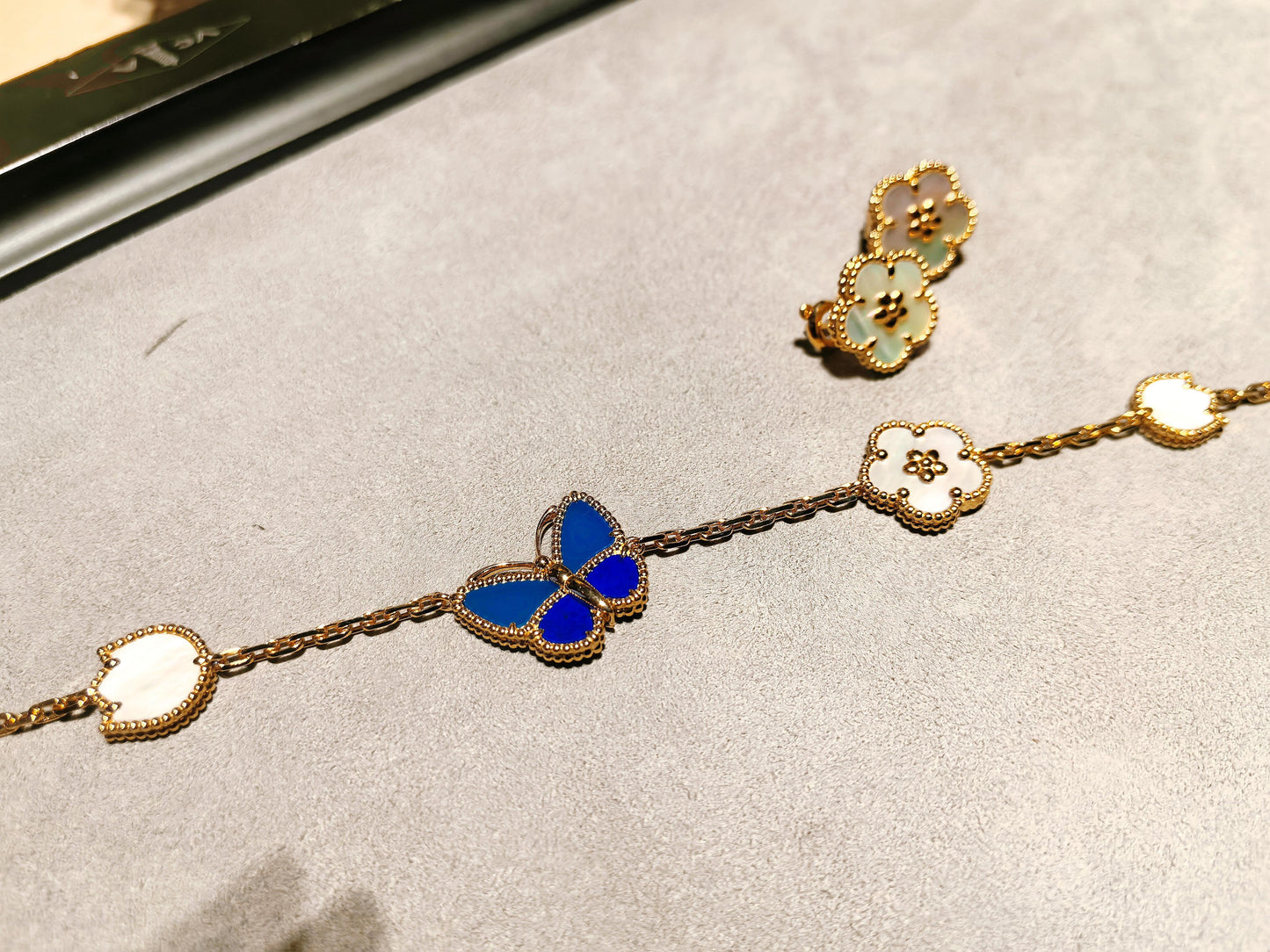 [Auream]2026 NEW SPRING LUCKY 5 MOTIF BRACELET