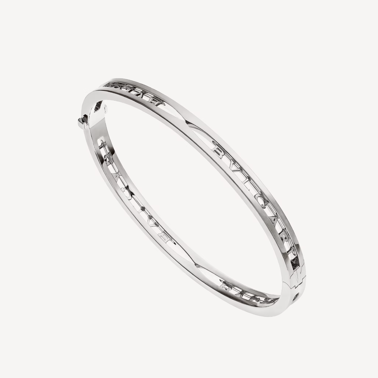 [Auream]ZERO 1 SPIRAL LOGO SILVER BRACELET