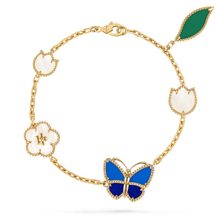 [Auream]2026 NEW SPRING LUCKY 5 MOTIF BRACELET