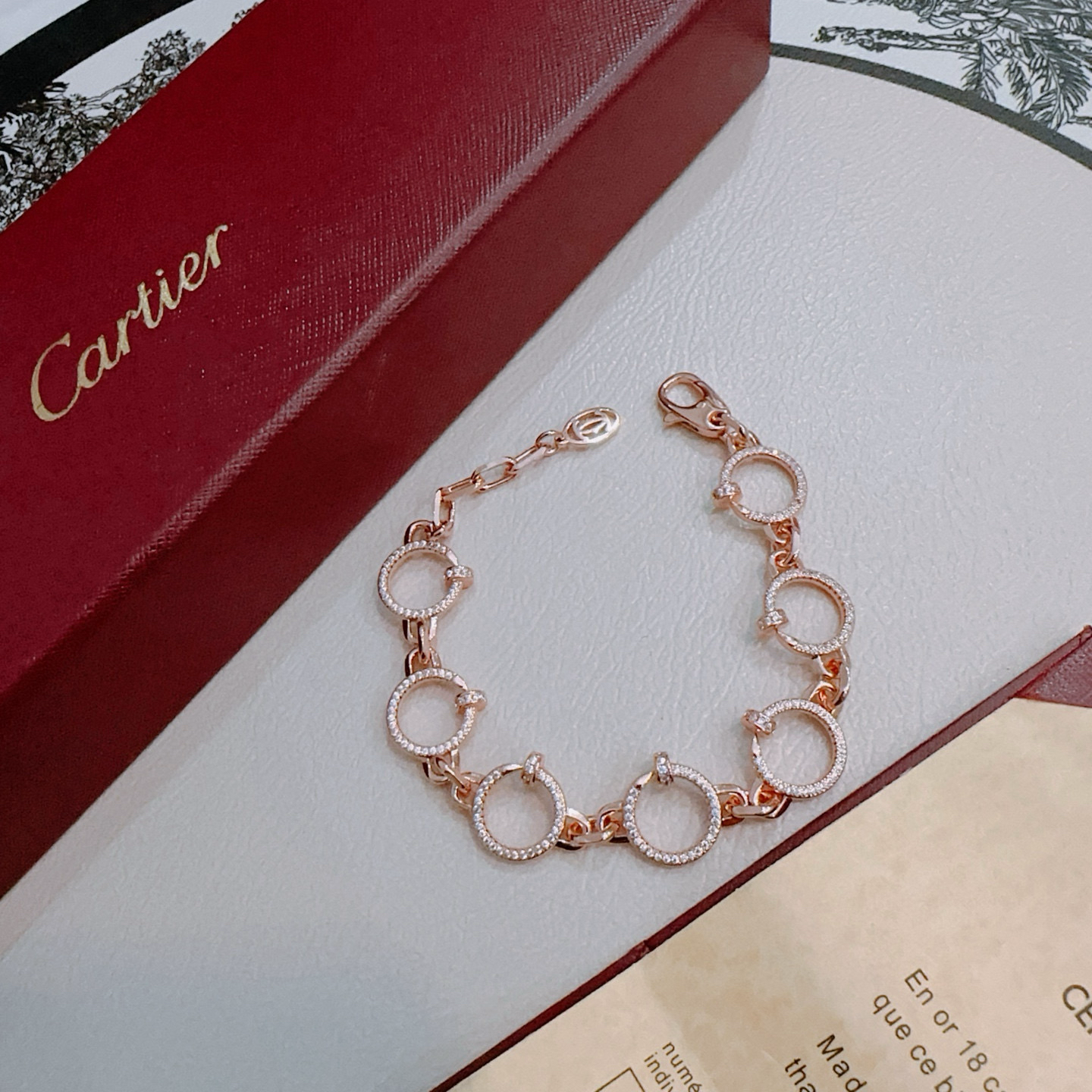[Auream Jewelry] LOVE&JUSTE BRACELET DIAMONDS