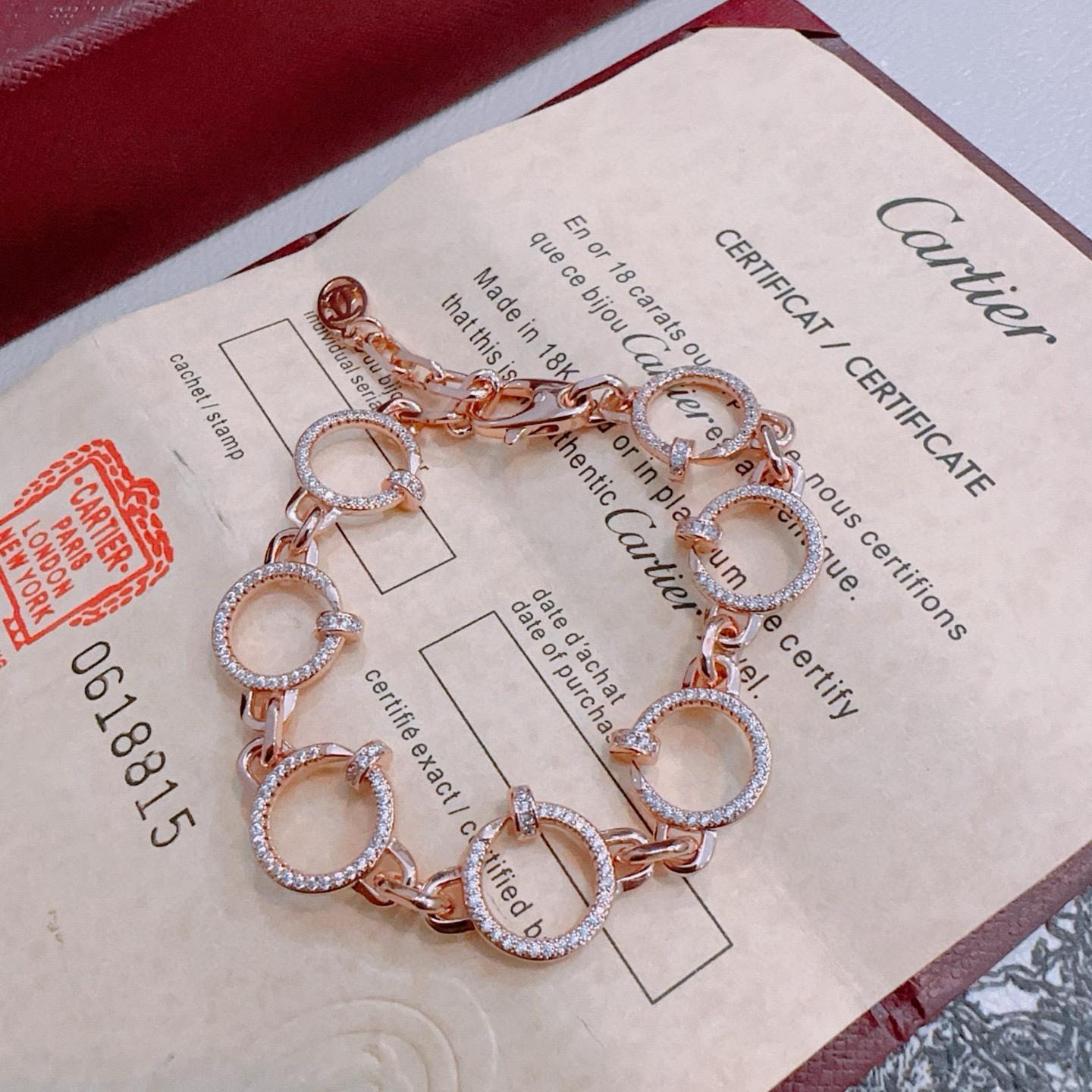 [Auream Jewelry] LOVE&JUSTE BRACELET DIAMONDS