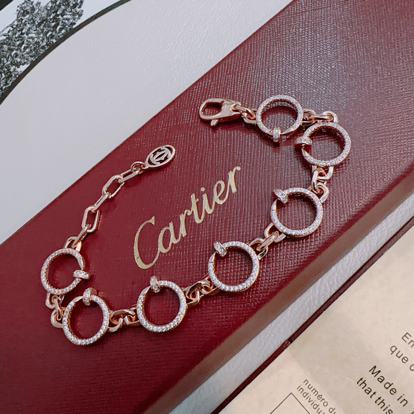 [Auream Jewelry] LOVE&JUSTE BRACELET DIAMONDS