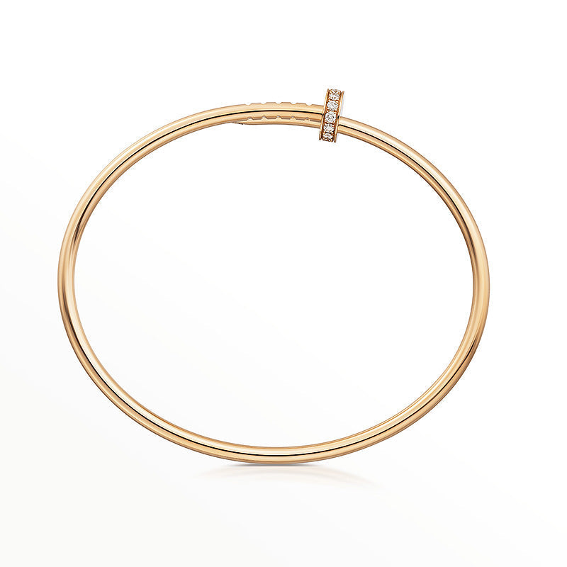 [Auream]JUSTE BRACELET 2.5MM DIAMONDS