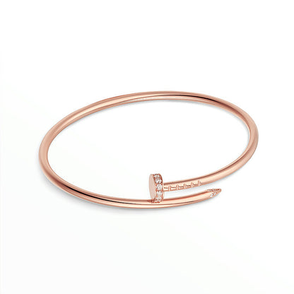 [Auream]JUSTE BRACELET 2.5MM DIAMONDS