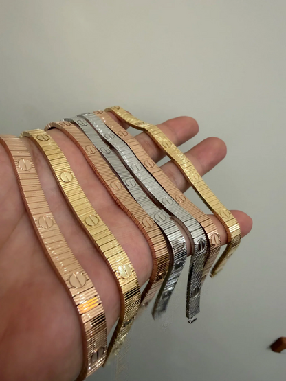 [Auream]LOVE BRACELET 7 mm