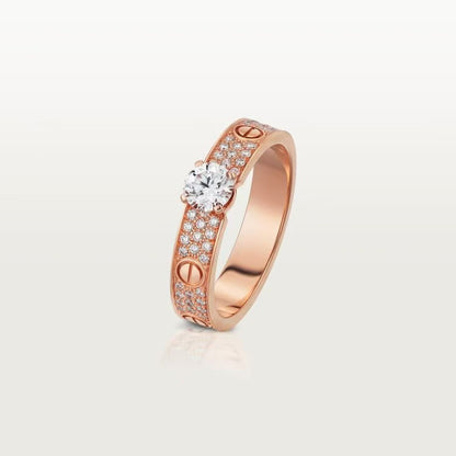 [Auream]Starry Sky Diamond Ring