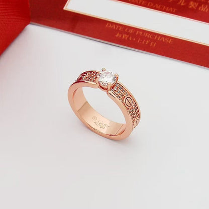 [Auream]Starry Sky Diamond Ring