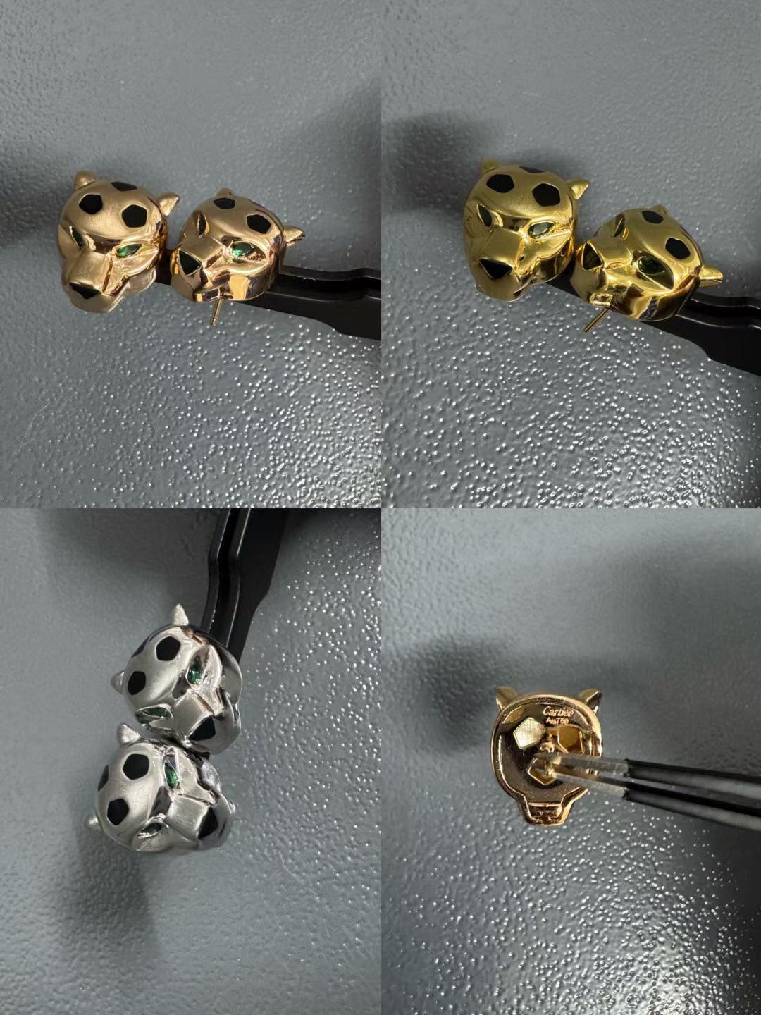 [Auream]CHRRTAH-PRINT STUD EARRINGS, THREE COLORS