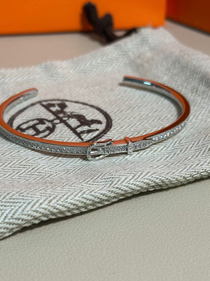 [Auream]DIAMOND-ENCRUSTED BRACELET THREE COLORS