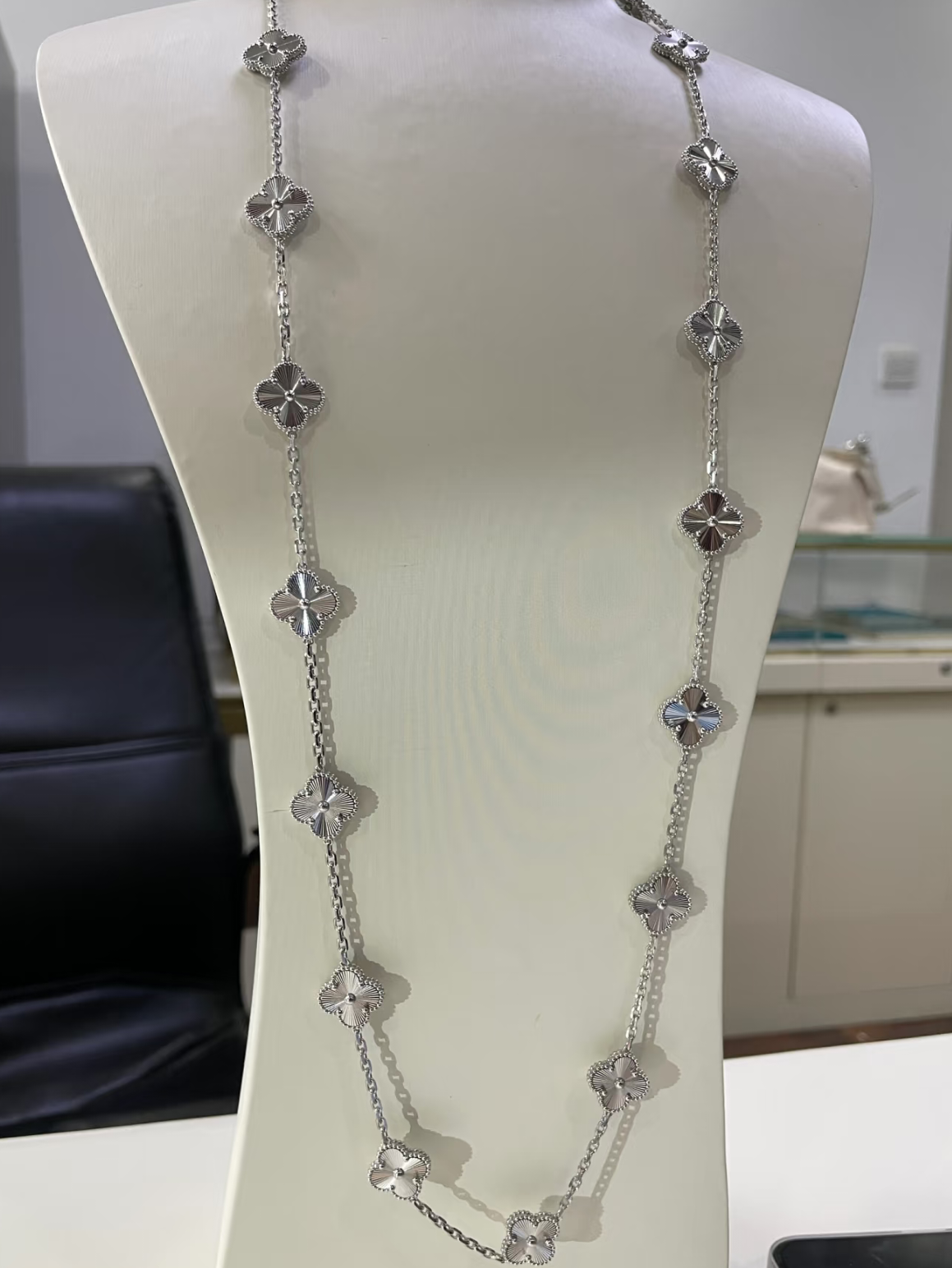 [Auream]CLOVER 20 MOTIFS SILVER LASER