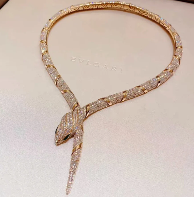 [Auream]HAUTE COUTURE GOLD SERPENTI NECKLACE