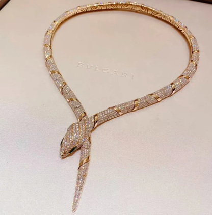 [Auream]HAUTE COUTURE GOLD SERPENTI NECKLACE