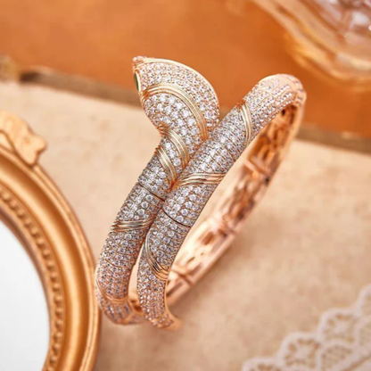 [Auream]HAUTE COUTURE GOLD SERPENTI BRACELET