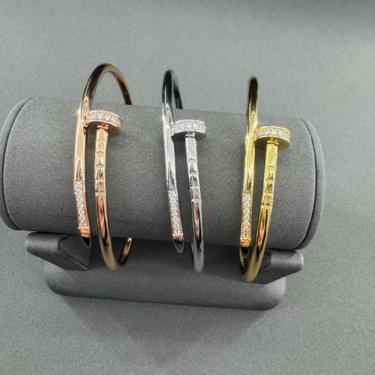 [Auream]JUSTE BRACELET 2.5MM  DIAMONDS2