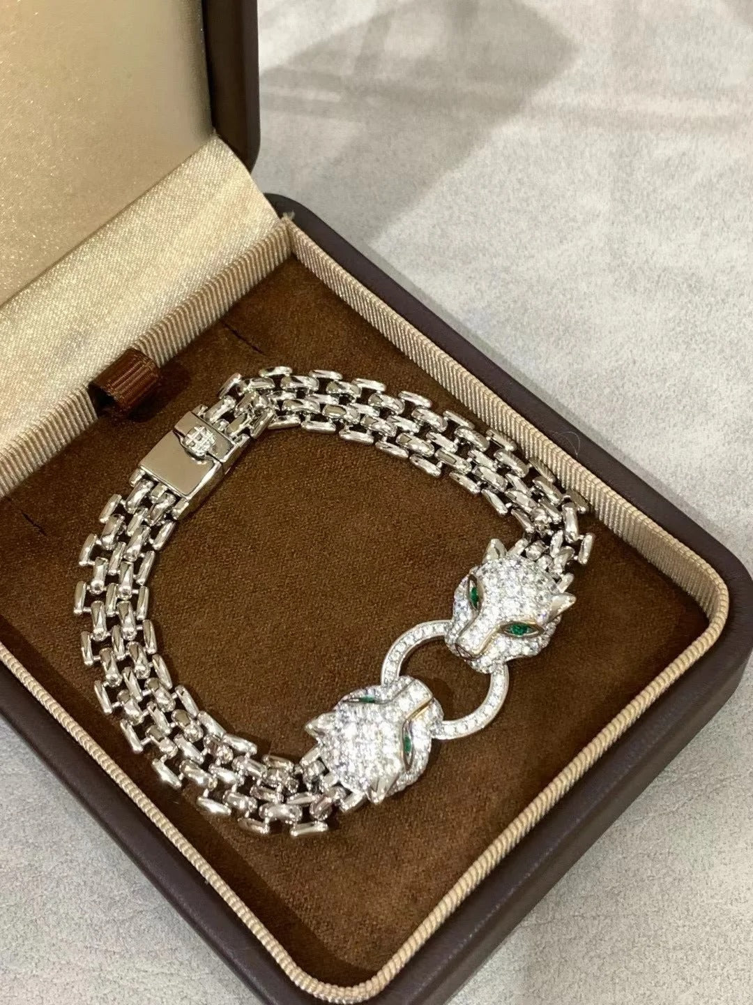 [Auream] DOUBLE PANTHER BRACELET