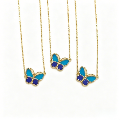 [Auream]  2026 NEW LUCKY BUTTERFLY 1 MOTIFS NECKLACE