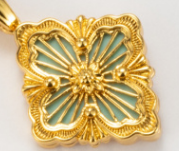 [Auream] B.C.L SMALL SIZE  ENAMEL NECKLACE（Various colors)