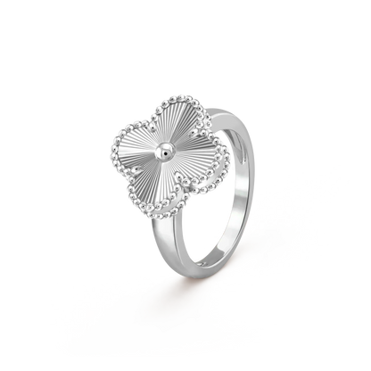 [Auream]CLOVER SILVER RING