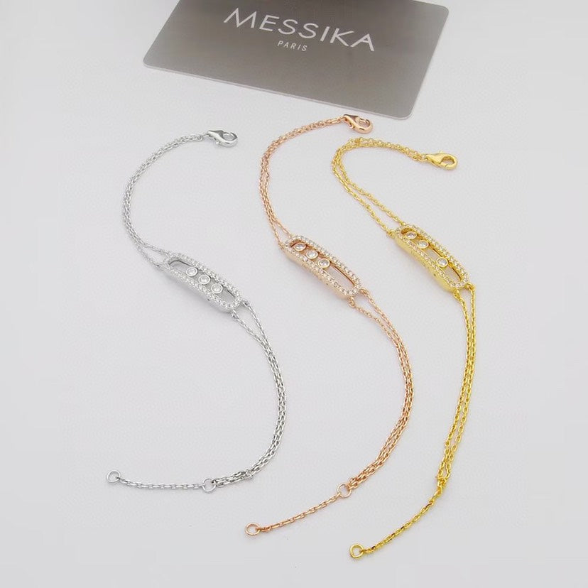 [Auream] Move Classique pavé bracelet