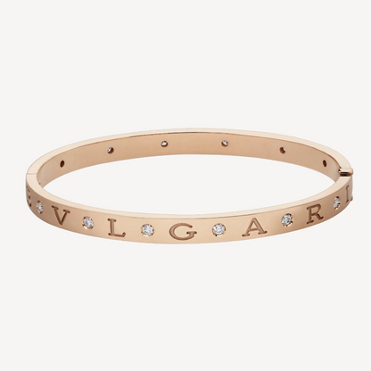 [Auream]ZERO 1 PINK GOLD 12 DIAMONDS BRACELET