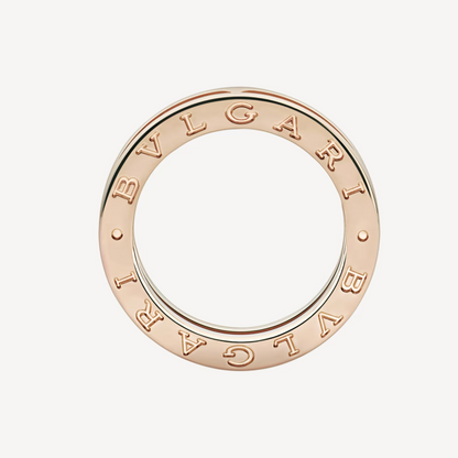 [Auream]ZERO 1 ONE-BAND PAVED DIAMONDS ON THE SPIRAL RING
