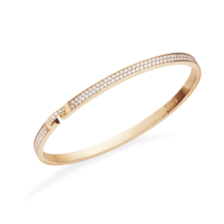 [Auream]LIENS VIDENCE DIAMOND PAVED BRACELET
