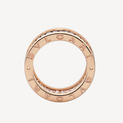 [Auream]ZERO 1 WITH PAVED DIAMONDS ON THE SPIRAL RING