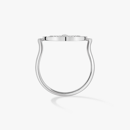 [Auream]Demo MOVE PAVED SILVER DIAMOND RING
