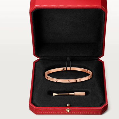 [Auream]LOVE BRACELET 3.65MM 10 DIAMONDS