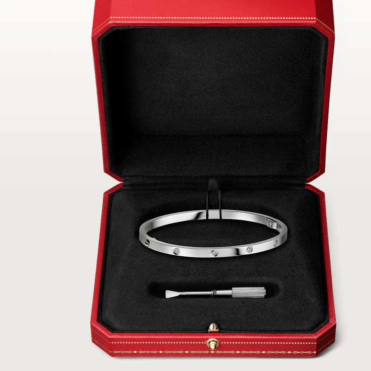[Auream]LOVE BRACELET 3.65MM 10 DIAMONDS