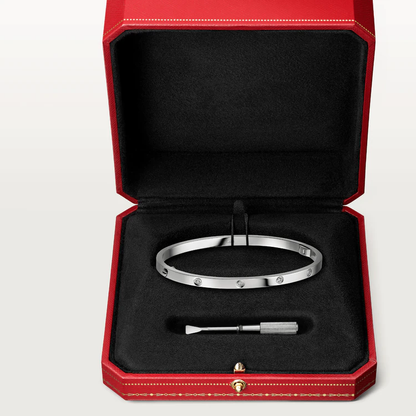 [Auream]LOVE BRACELET 3.65MM 10 DIAMONDS
