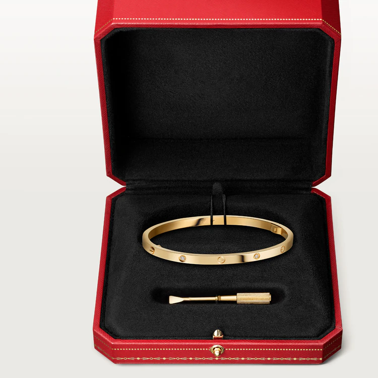 [Auream]LOVE BRACELET 3.65MM 6 DIAMONDS
