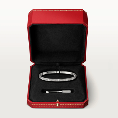 [Auream]LOVE BRACELET 3.65MM DIAMOND-PAVED