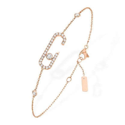 [Auream]BABY MOVE DIAMOND BRACELET