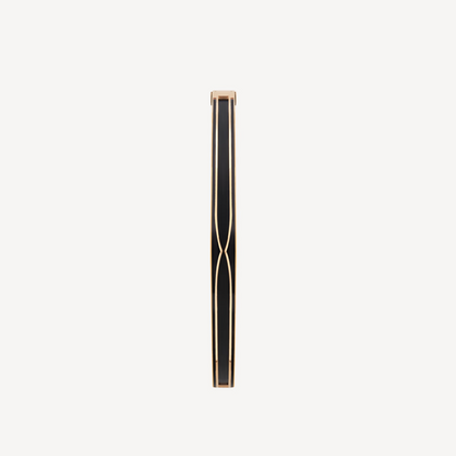 [Auream]ZERO 1 PINK GOLD WITH MATTE BLACK CERAMIC BRACELET