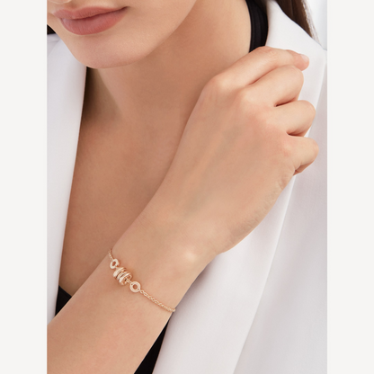 [Auream]ZERO 1 SOFT PINK GOLD BRACELET