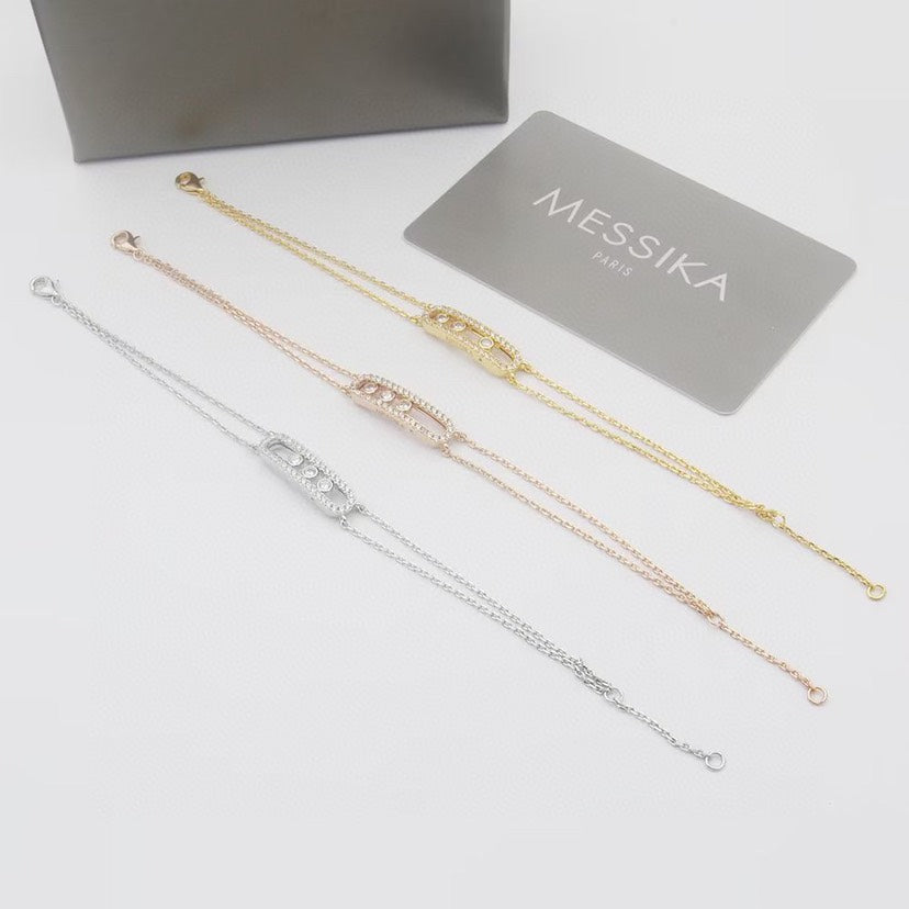 [Auream] Move Classique pavé bracelet