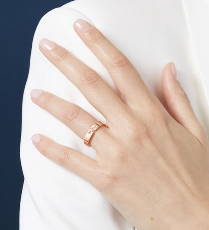 [Auream]ALLIANCE LIENS VIDENCE DIAMOND 4MM RING