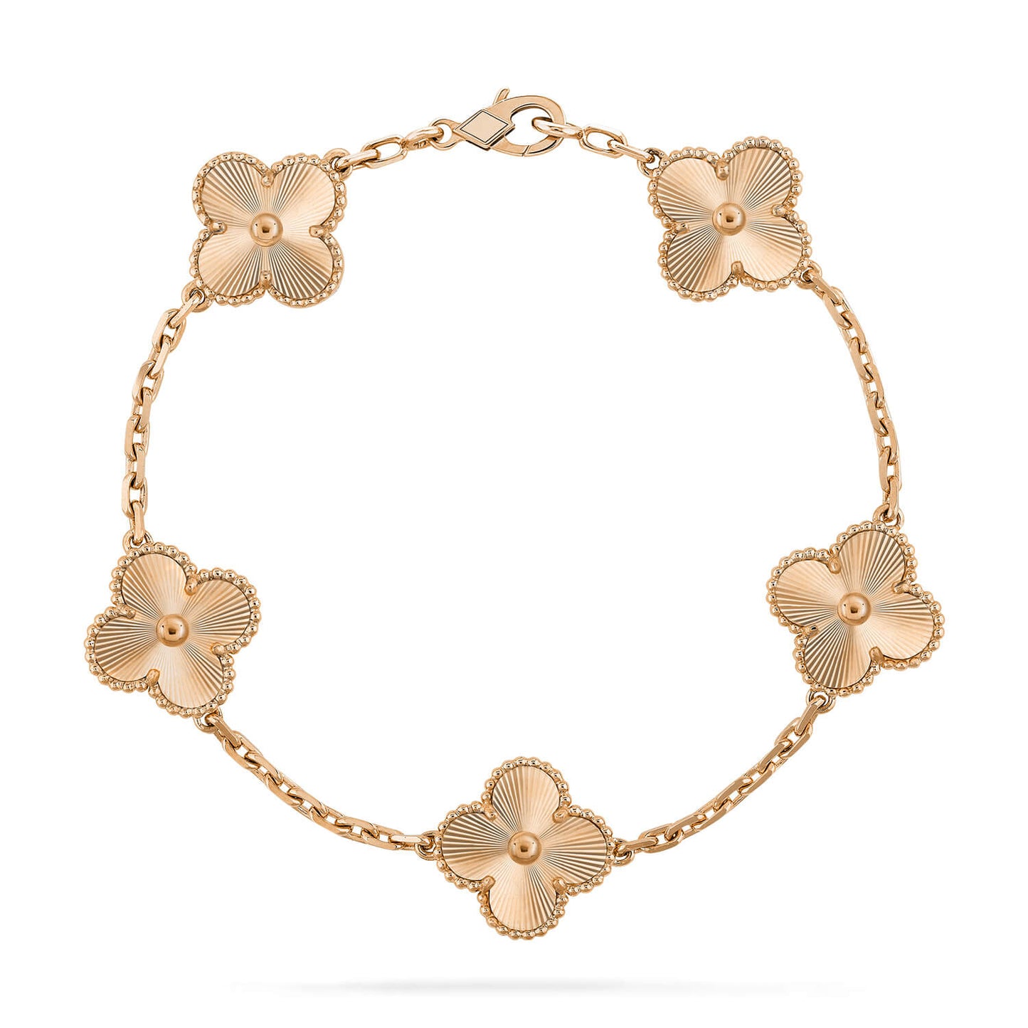 [Auream] CLOVER 5 MOTIF LASER BRACELET COLLECTION