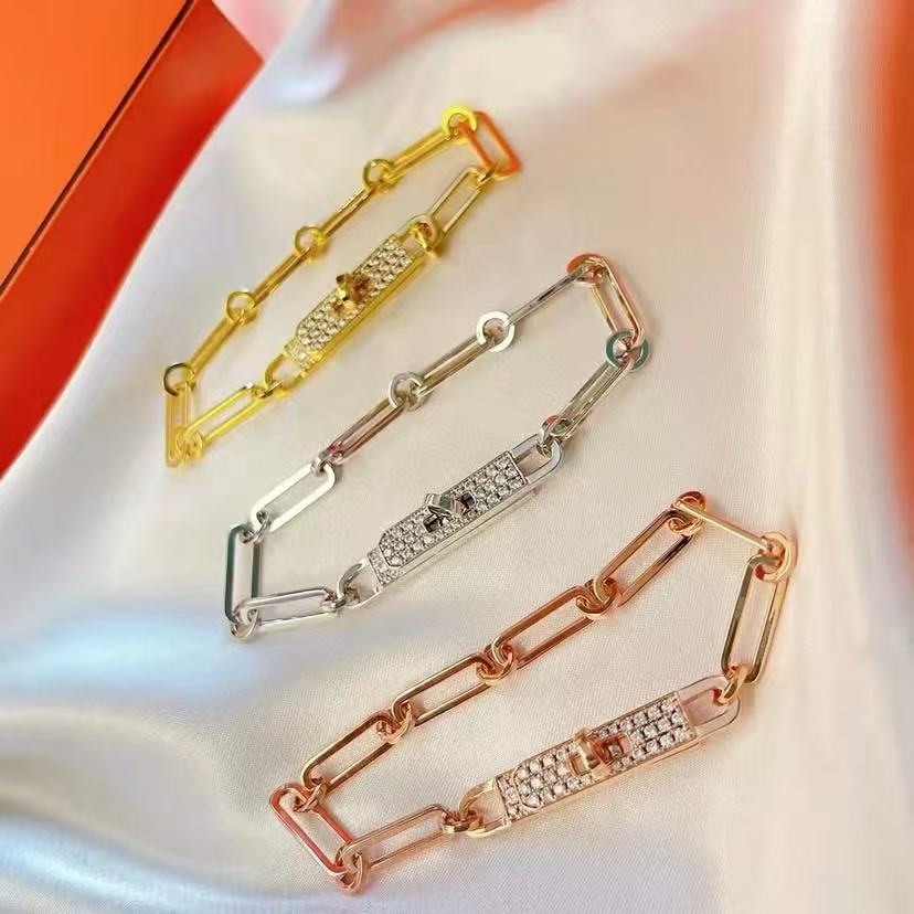 [Auream]CHAINE BRACELET SMALL MODEL DIAMOND