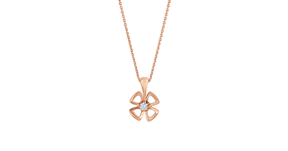 [Auream]FIOREVER NECKLACE DIAMOND CENTER
