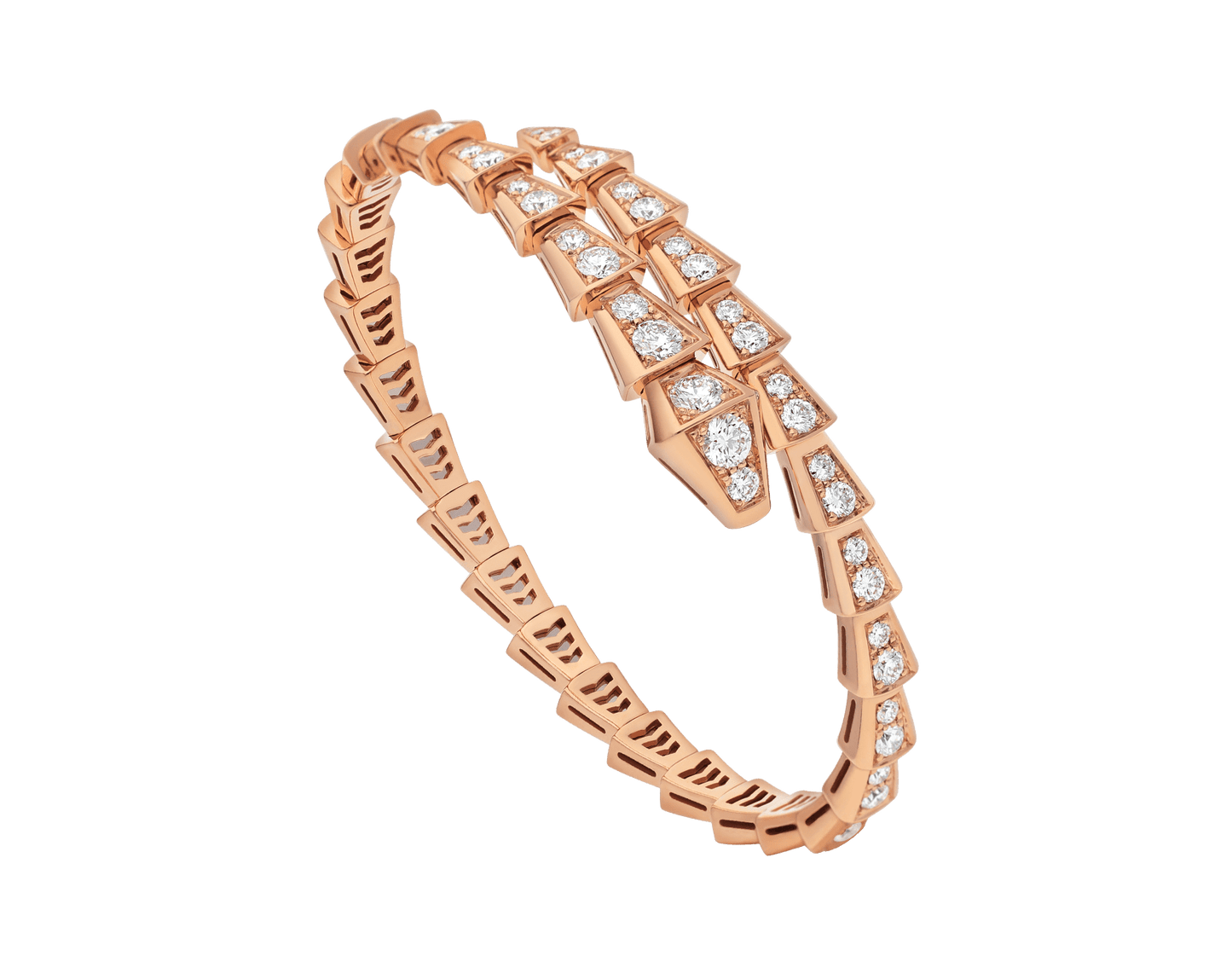 [Auream]SERPENTI BRACELET 6.8MM PINK GOLD DIAMOND
