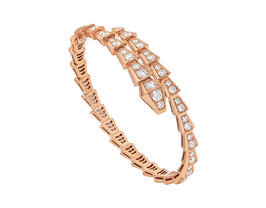 [Auream]SERPENTI BRACELET 6.8MM PINK GOLD DIAMOND