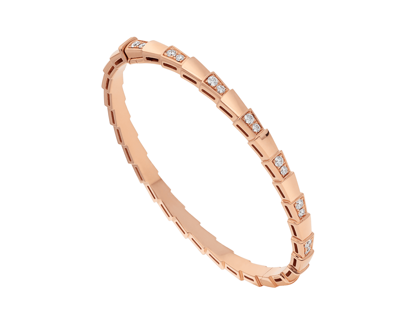 [Auream]SERPENTI SMALL BRACELET PINK GOLD DIAMOND