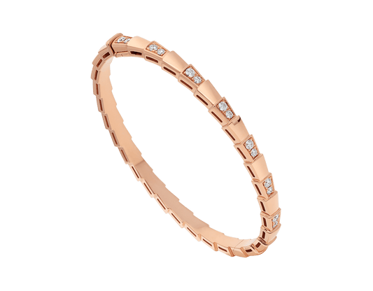 [Auream]SERPENTI SMALL BRACELET PINK GOLD DIAMOND