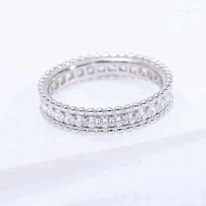 [Auream]PERLEE DIAMOND SILVER RING