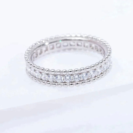 [Auream]PERLEE DIAMOND SILVER RING