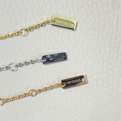 [Auream]Demo Eye Pave-Set Diamond Bracelet