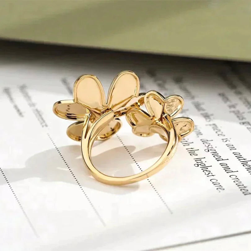 [Auream]CLOVER COMOS GOLD DIAMOND RING