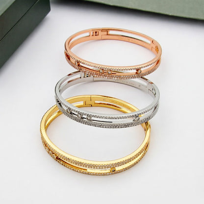 [Auream]Move Romane pavé bangle